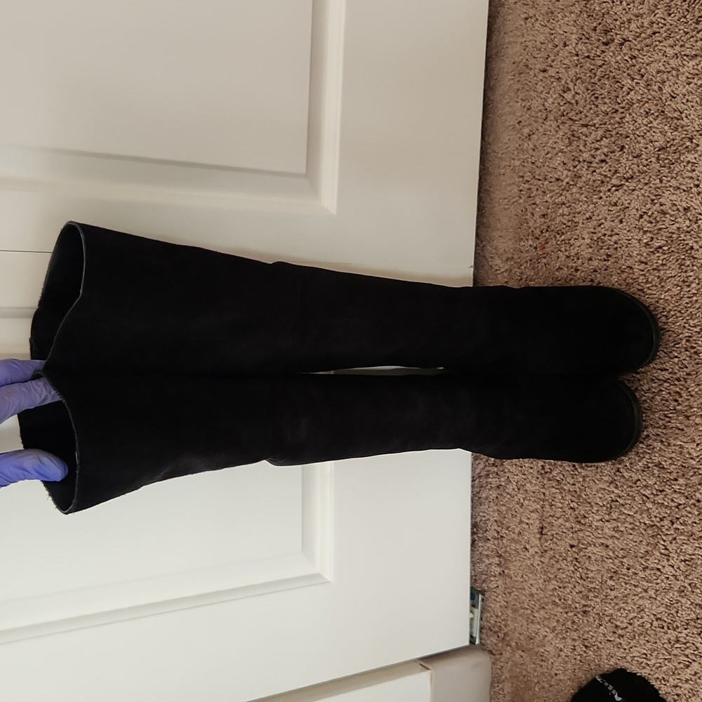 Office London Suede Over The Knee Women's Boots